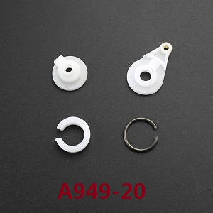 Wltoys A979 A979-A A979-B RC Car spare parts servo arm A + servo arm B + servo arm C + return spring A949-20 - Click Image to Close