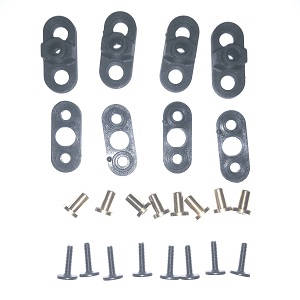 MJX B12 Bugs 12 EIS RC drone quadcopter spare parts fixed set of the blades with screws and copper sleeve