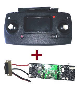 MJX B12 Bugs 12 EIS RC drone quadcopter spare parts transmitter + PCB board (A set) - Click Image to Close