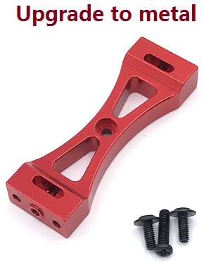 WPL B-16 B-16R B16-1 RC Military Truck Car spare parts girder fixing seat (Metal) Red