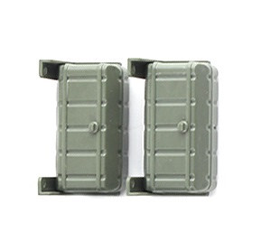 WPL B-16 B-16R B16-1 RC Military Truck Car spare parts fuel tank (Green) - Click Image to Close
