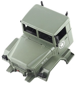 WPL B-16 B-16R B16-1 RC Military Truck Car spare parts head stock (Green) - Click Image to Close