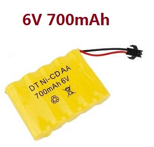 WPL B-16 B-16R B16-1 RC Military Truck Car spare parts 6V 700mAh battery