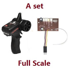 WPL B-16 B-16R B16-1 RC Military Truck Car spare parts PCB board + transmitter (Full scale)