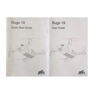MJX B19 Bugs 19 RC drone quadcopter spare parts English manual book