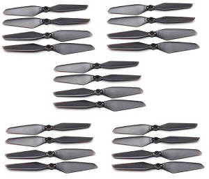 MJX B20 Bugs 20 EIS RC drone quadcopter spare parts main blades 5 sets - Click Image to Close