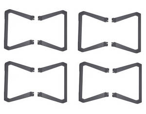 MJX B20 Bugs 20 EIS RC drone quadcopter spare parts undercarriage 4 sets - Click Image to Close