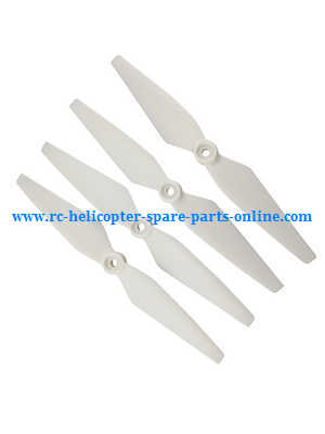 MJX Bugs 2 B2C B2W RC quadcopter spare parts main blades propellers (White) - Click Image to Close