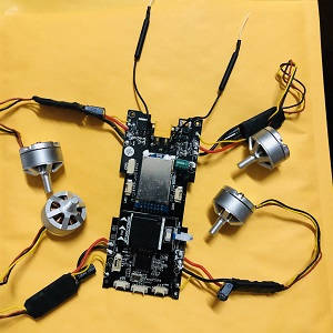 MJX Bugs 2SE B2SE RC Quadcopter spare parts PCB board + 4*main brushless motors + 4* ESC board set - Click Image to Close