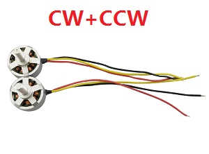 MJX Bugs 3 Mini, B3 Mini RC Quadcopter spare parts main brushless motor (CW+CCW) - Click Image to Close