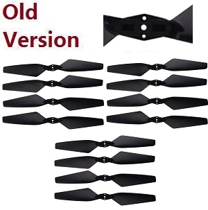 JJRC X11 X11P Pro RC Drone Quadcopter spare parts main blades 3sets [All 4 blades must be replaced one time] (Old version) - Click Image to Close