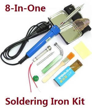 JJRC JJPRO X5 X5P RC Drone Quadcopter spare parts 8-In-1 60W soldering iron set - Click Image to Close