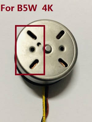 MJX Bugs 5W B5W RC Quadcopter spare parts brushless motors [There are 4 holes on the left] (For B5W 4K version)