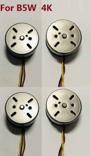MJX Bugs 5W B5W RC Quadcopter spare parts brushless motors (2*CW+2*CCW) 4pcs (For B5W 4K version)