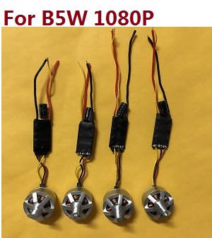MJX Bugs 5W B5W RC Quadcopter spare parts main brushless motors (2*CW+2*CCW) - Click Image to Close