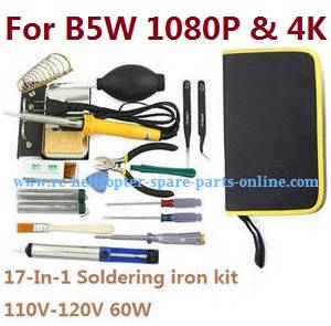 MJX Bugs 5W B5W RC Quadcopter spare parts 17-In-1 Voltage 110-120V 60W soldering iron set