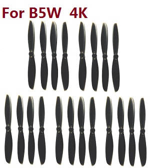 MJX Bugs 5W B5W RC Quadcopter spare parts main blades 5sets (For B5W 4K version) - Click Image to Close