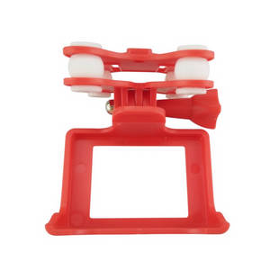 Bayangtoys X16 RC quadcopter drone spare parts camera plateform gimbal (Red) - Click Image to Close