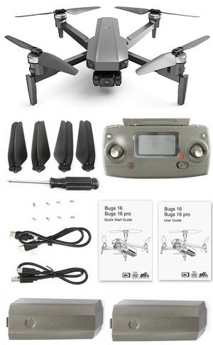 New Hot MJX B16 Pro RC drone with 3 battery, RTF