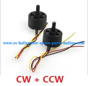 MJX Bugs 6, Bugs 8, B6 B8 RC Quadcopter spare parts motors (CW+CCW) - Click Image to Close