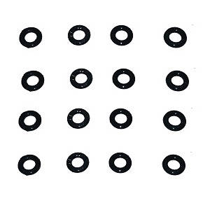 MJX B7 Bugs 7 RC drone quadcopter spare parts soft rubber pad ring (4 sets) - Click Image to Close