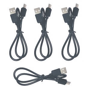 MJX B7 Bugs 7 RC drone quadcopter spare parts USB charger wire 4pcs - Click Image to Close