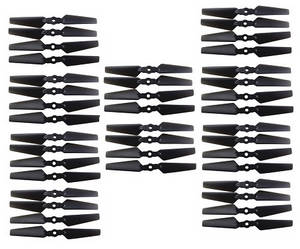 MJX B7 Bugs 7 RC drone quadcopter spare parts main blades 10sets - Click Image to Close