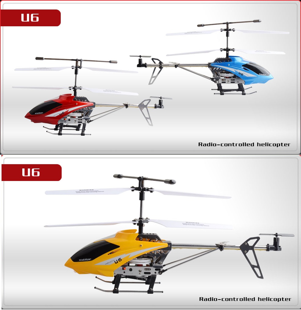 UDI U6 RC Helicopter Parts