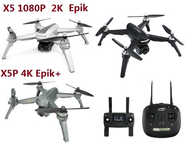 JJRC X5 Epik & X5P 4K Epik+ JJPRO RC Drone