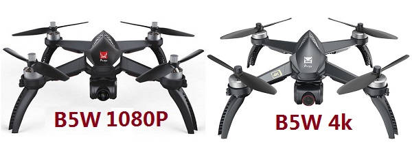 MJX Bugs 5W B5W And B5W 4K RC Drones