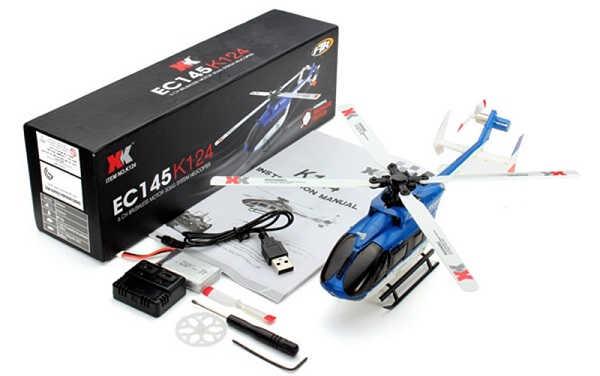 XK EC145 K124 RC Helicopter