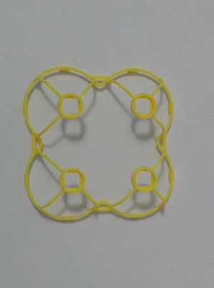 Cheerson CX-10D CX-10DS quadcopter spare parts outer protection frame set (Yellow) - Click Image to Close