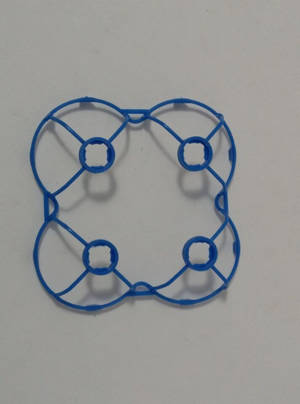 Cheerson CX-10SD RC quadcopter spare parts protection frame set (Blue) - Click Image to Close