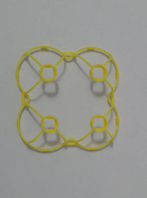 Cheerson CX-10SD RC quadcopter spare parts protection frame set (Yellow) - Click Image to Close