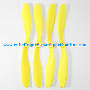 cheerson cx-20 cx20 cx-20c quadcopter spare parts main blades propellers (Yellow) - Click Image to Close