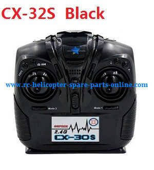 Cheerson cx-32 cx-32c cx-32s cx-32w cx32 quadcopter spare parts transmitter (CX-32S Black)