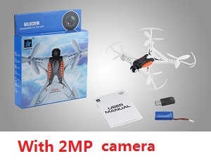 Cheerson CX-36C Glider quadcopter with 2MP camera, controlled by mobile phone.