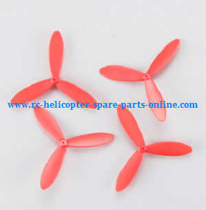 Cheerson CX-60 RC quadcopter spare parts main blades (Red)