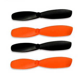 Cheerson 6057 Flying Egg RC quadcopter spare parts main blades (Red-Black) - Click Image to Close