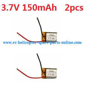 Cheerson CX-OF RC quadcopter spare parts 3.7V 150mAh battery 2pcs - Click Image to Close