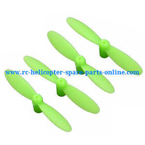 JJRC DHD D2 RC quadcopter spare parts main blades (Green) - Click Image to Close