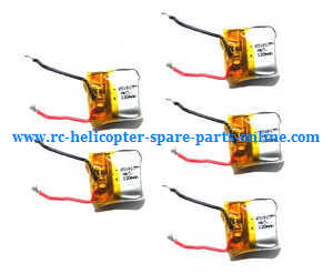 JJRC DHD D2 RC quadcopter spare parts battery 3.7V 120mAh 5pcs