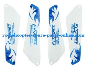 DFD F106 RC helicopter spare parts main blades (Blue) - Click Image to Close