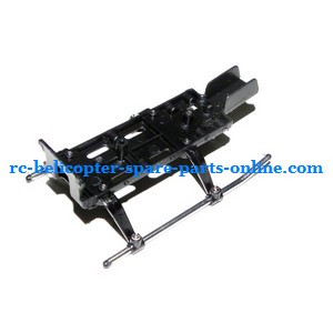DFD F106 RC helicopter spare parts undercarriage + bottom board (set) - Click Image to Close