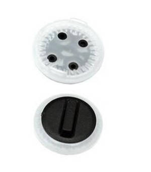 SJRC F11 series RC Drone spare parts rear LED cover and rubber feet - Click Image to Close