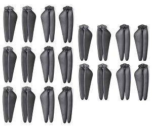 SJRC F11 series RC Drone spare parts main blades 5 sets (Black) - Click Image to Close