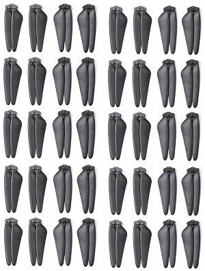 SJRC F11 series RC Drone spare parts main blades 10 sets (Black) - Click Image to Close