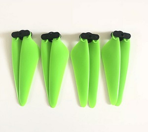 SJRC F11 series RC Drone spare parts main blades (Green)