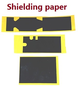 SJRC F11 series RC Drone spare parts shielding paper - Click Image to Close