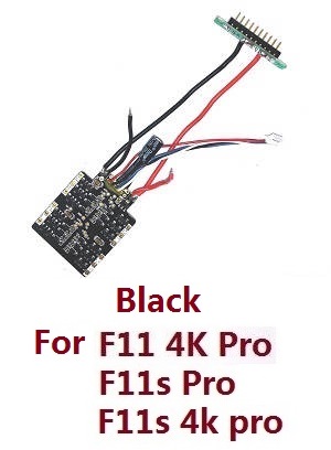 SJRC F11 series RC Drone spare parts power board (Only for F11 4K Pro and F11s Pro and F11s 4K Pro) Black
